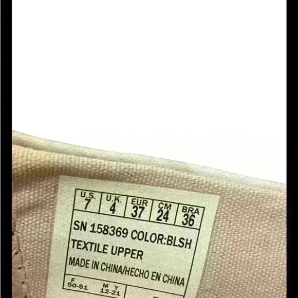 Skechers Shoes Women's 8.5 Rose Pink Rhinestone Slip On Walking Comfort Wedge - Picture 6 of 6